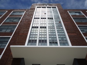 Frente del edificio de la calle Chorroarín